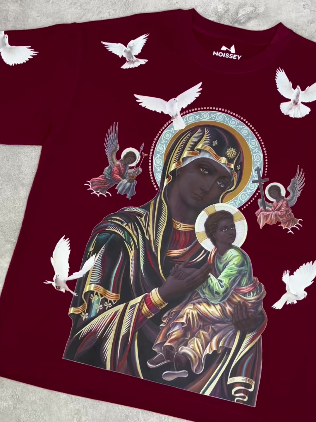 OBSTACLES & DANGERS© Black Madonna and Child T-shirt