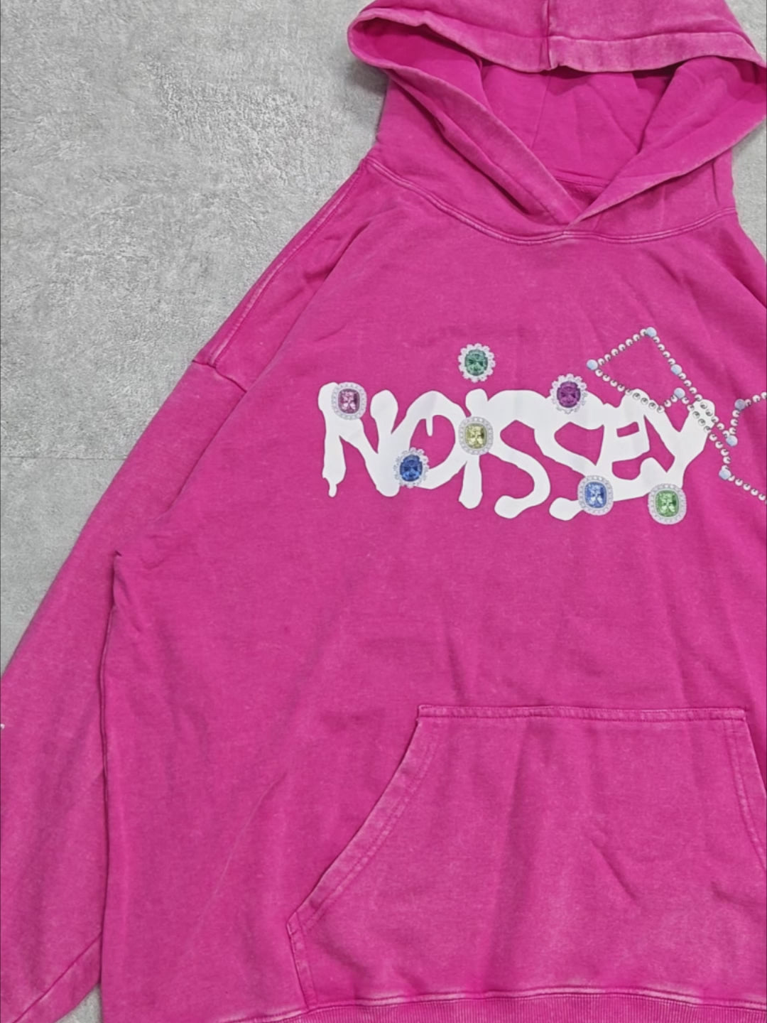 Noissey Colorful Diamond Logo Hoodie