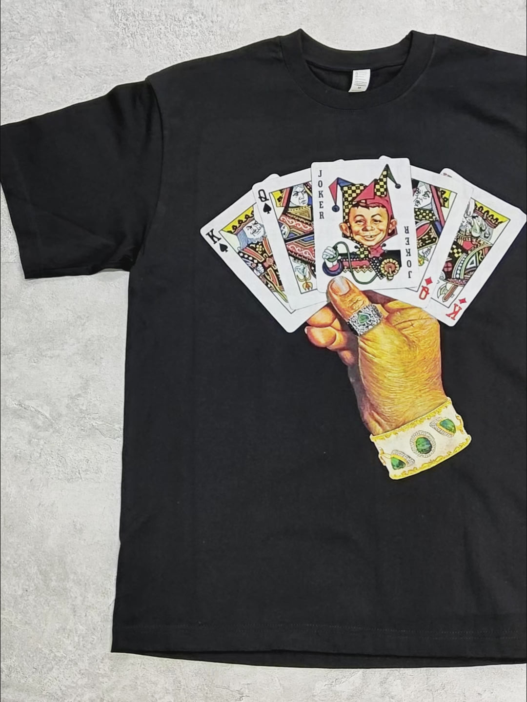 Bad Boy Poker Series Print T-shirt