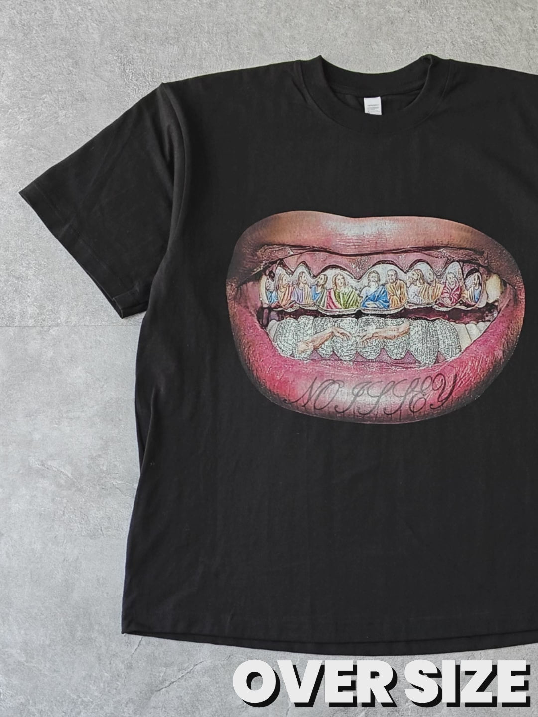 The Last Supper Lip Print T-shirt