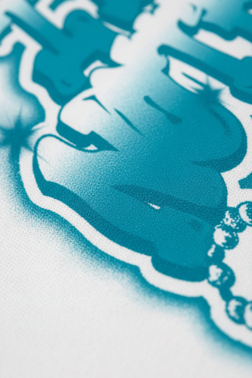 Shot 2 - Extreme macro ink texture