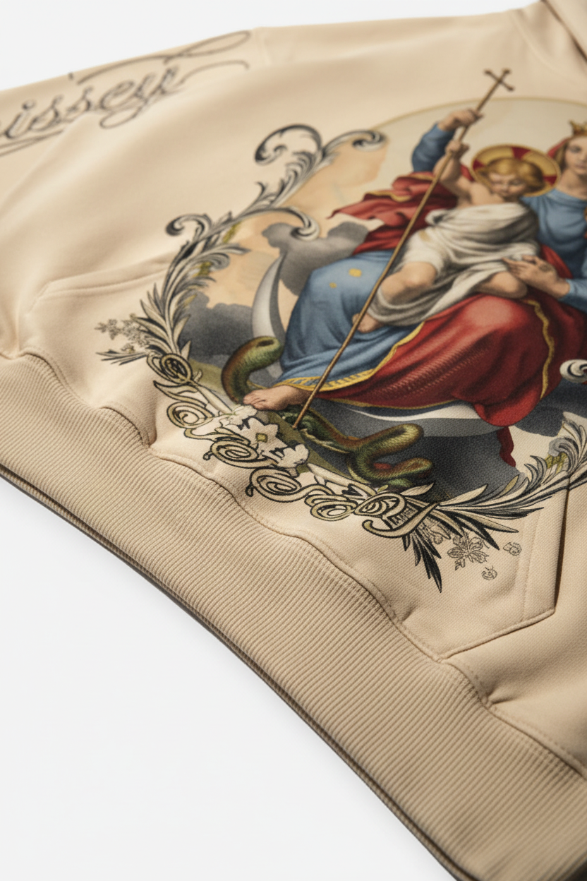 Shot 4 - Low angle hem fabric waves