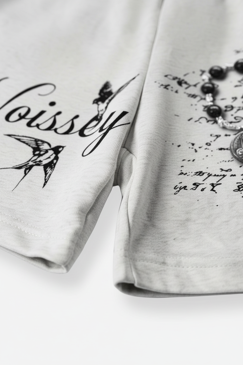 Shot 4 – Low angle hem print distortion