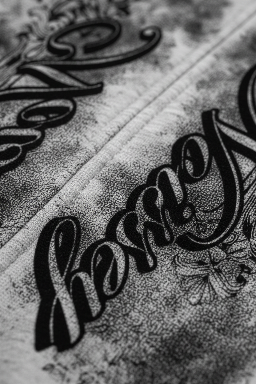 Shot 5 - Diagonal light and shadow fabric fiber detail