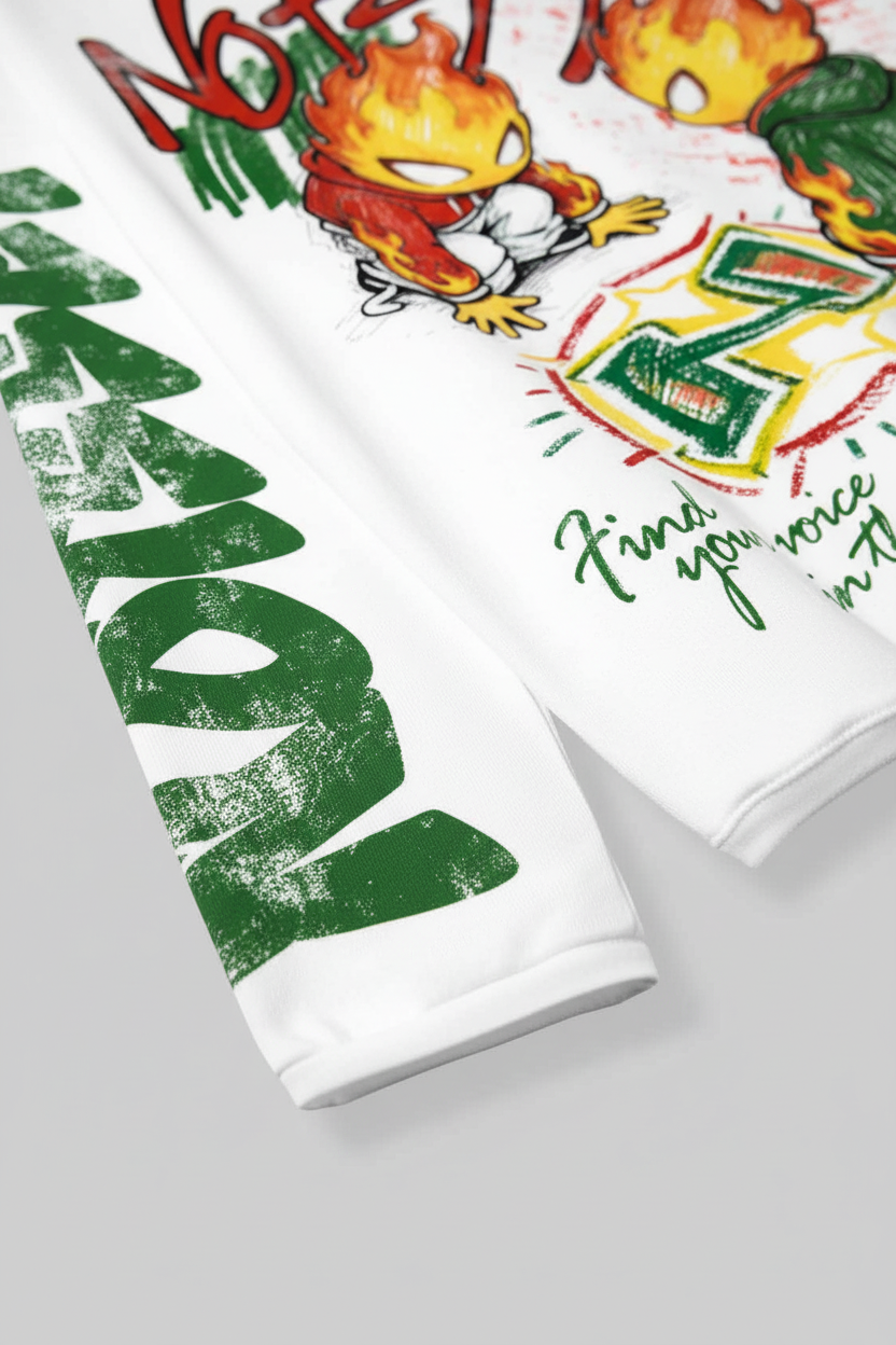 Sleeve to full graphic