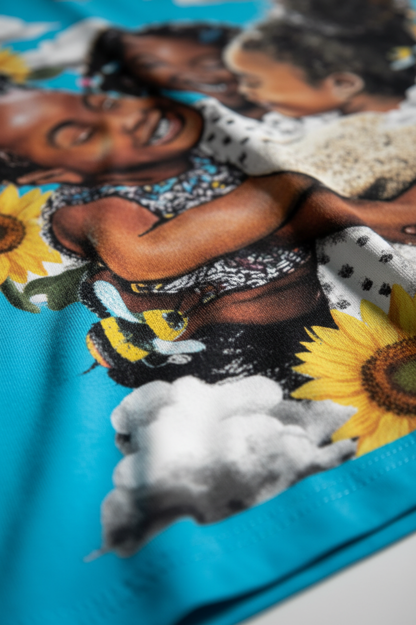 Sunflower Tee Macro 4