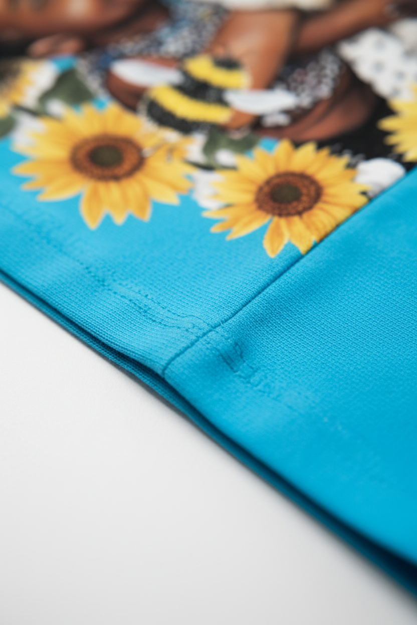 Sunflower Tee Macro 6