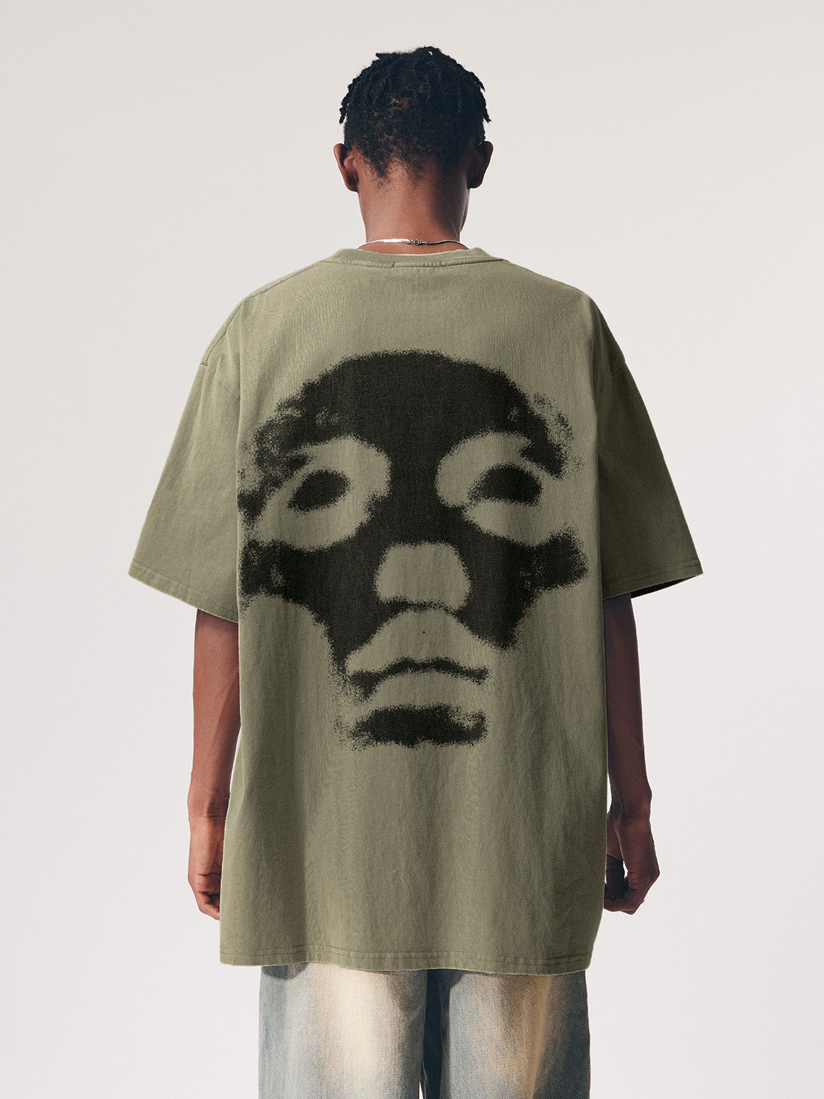 YELLOWSTONE PARK© FACE DYE T-SHIRT