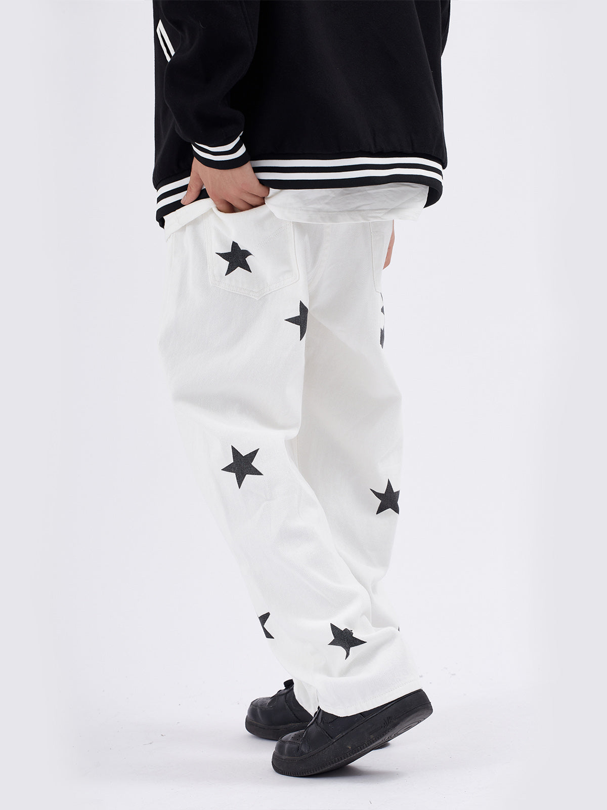 SIMPLE STAR DENIM PANTS